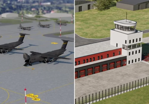 Tak będzie wyglądała amerykańska baza na lotnisku we Wrocławiu. Powstanie za 3 lata