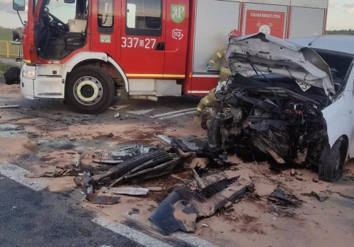 Śmiertelny wypadek w Jagatowie. Zablokowana DW222