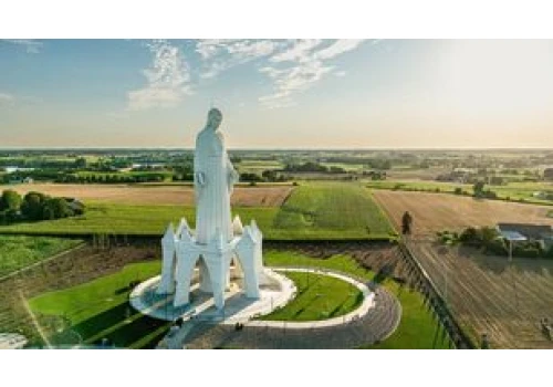 W Konotopiu ruszyła przebudowa drogi dojazdowej do figury Matki Boskiej