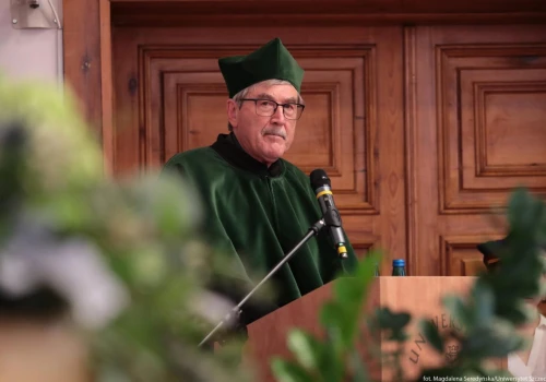 Paul Davies doktorem honoris causa Uniwersytetu Szczecińskiego