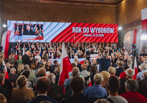 Jarosław Kaczyński zapowiedział w Krakowie stworzenie jednej listy patriotycznej na wybory 2027