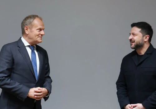Tusk spotkał się z Zełenskim. "Decyzje, które zależą nie tylko ode mnie"
