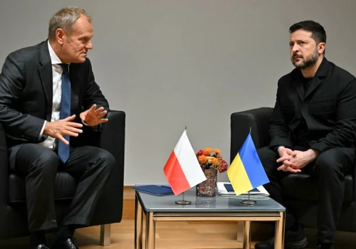 Tajemnicze słowa Zełenskiego na spotkaniu z Tuskiem. 
