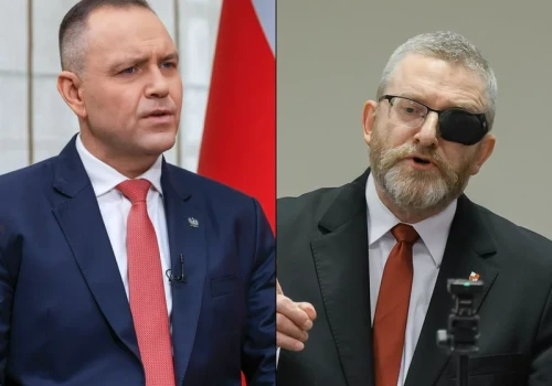 Nawrockiego zapytano o Brauna. 