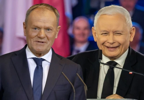 Po nowym sondażu Tusk i Kaczyński śmieją się rywalowi w twarz. Tylko 3,6 proc.