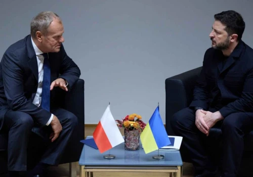 4 mocne zdania Tuska na spotkaniu z Zełenskim. Jedno było wprost do Putina
