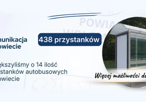 Powiat Wołomiński zwiększa liczbę przystanków autobusowych. Jest ich już 438