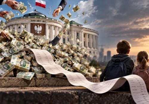 Państwo wydaje coraz więcej, ale rachunek zapłacą następne pokolenia