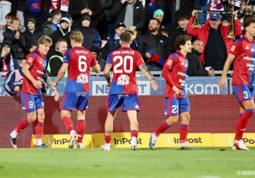 PKO BP Ekstraklasa. Zespół Rakowa powalczy o punkty na wyjeździe. Rywalem – Wieczysta Kraków