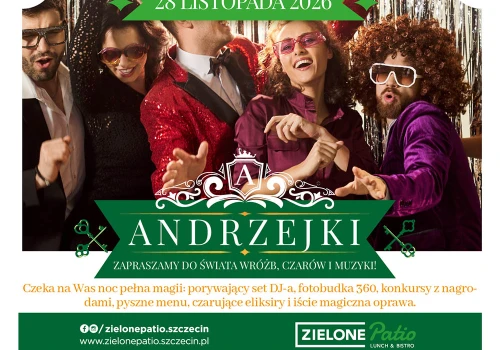 Magia, muzyka i wyjątkowy smak: Noc Andrzejkowa w Zielonym Patio w Szczecinie!