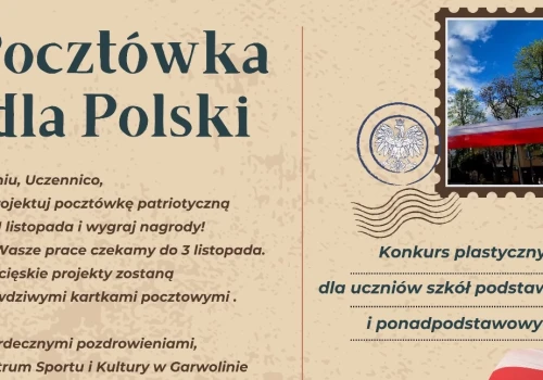 Garwolin: Młodzi artyści zaprezentują kartki pocztowe na Święto Niepodległości
