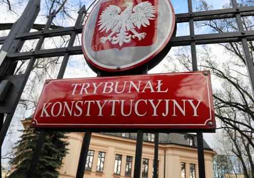 Sędziowie Trybunału Konstytucyjnego wydali oświadczenie. Podkreślają "arbitralną selekcję" przez Nawrockiego