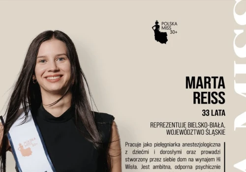 Pielęgniarka z Bielska-Białej walczy o finał Polska Miss. Poznajcie Martę Reiss
