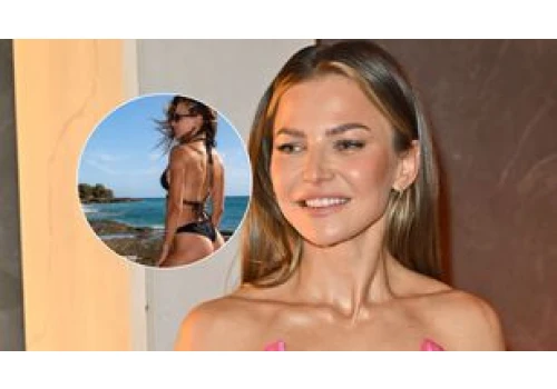 Anna Lewandowska odsłania pośladki w skąpym bikini. Szczytny cel. "Zdjęcie dla uwagi"