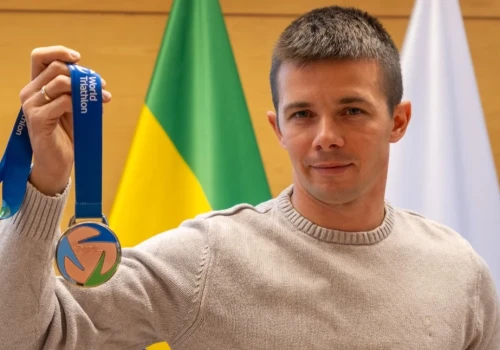 Z Nowej Cerkwi na światowe podium. Łukasz Krieger znów z medalem