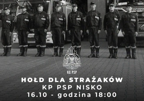 Tragedia podczas akcji gaśniczej. Dwóch strażaków zginęło w Nisku. O godz. 18 hołd oddadzą jednostki w całej Polsce
