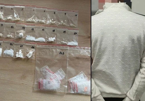 POWIAT NOWOTOMYSKI: Szukali go, bo miał trafić za kraty. Wpadł z blisko 60 gramami narkotyków!