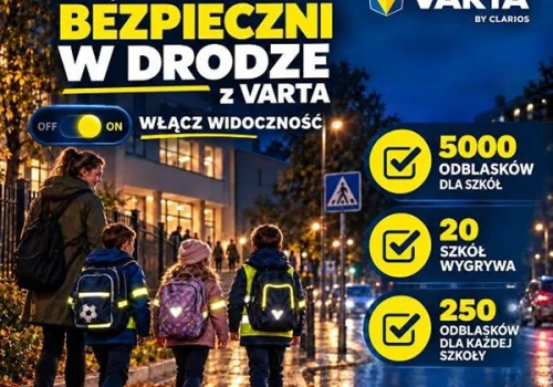 VARTA kontynuuje kampanię „Bezpieczni w drodze”. W tym roku stawia na widoczność