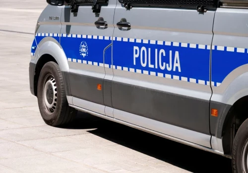 Policja po interwencji w biurze Borowskiego. "Miał przy sobie nóż"