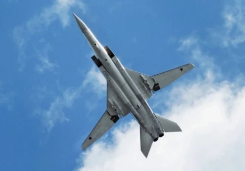 Nad Bałtykiem leciały rosyjskie bombowce strategiczne Tu-22M3 leciały w eskorcie myśliwców