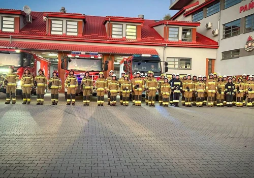 Syreny zawyły na Podkarpaciu. Strażacy oddali hołd kolegom, którzy zginęli w Nisku