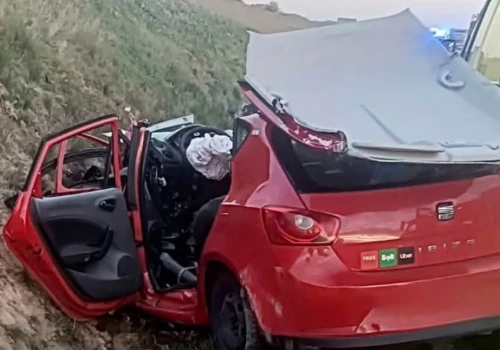 Tragiczny wypadek pod Złotoryją. Nie żyje kobieta w ciąży i jej nienarodzone dziecko.