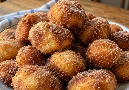 Bez drożdży i wyrastania. Minipączki twarogowe z cynamonem