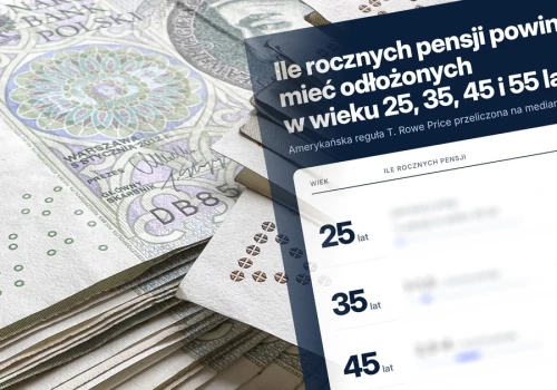 Ile powinien wynosić twój majątek w wieku 25, 35, 45 i 55 lat?