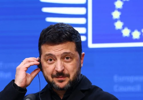 Zełenski dostał pytanie o Trumpa. Jego reakcja rozbawiła publiczność