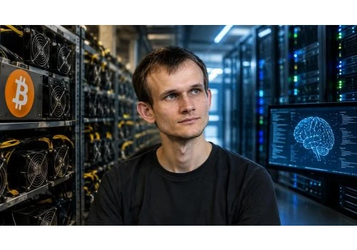 Buterin porównał koszty kopania BTC i AI