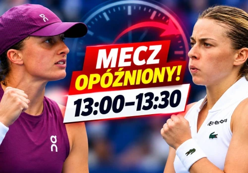 Mecz Świątek – Chwalińska opóźniony! O której zagrają Polki i gdzie oglądać za darmo?