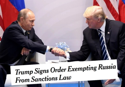 Trump odwołał część sankcji nałożonych przez USA na Rosję miesiąc temu