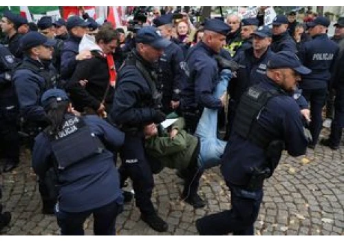 Awantura w Polsacie. Poseł PiS oskarżył policję o kłamstwo