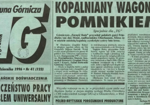 Górniczy wagonik. Pomnik i wspomnienie, bo kopalnię zamknięto cztery lata temu