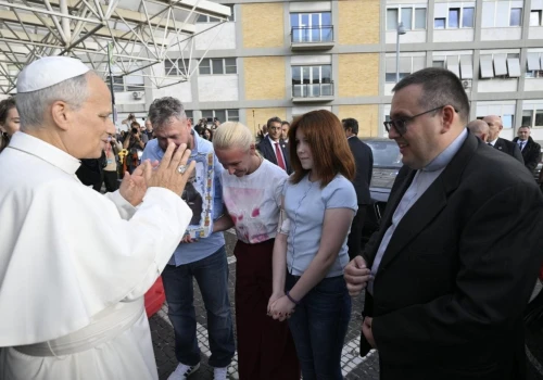Papież pozdrowił Ukrainkę Warwarę, która pokonała nowotwór