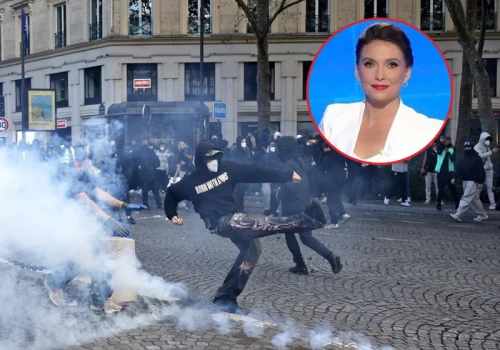 Dziennikarka TVP Info zaatakowana gazem łzawiącym. Jest nagranie