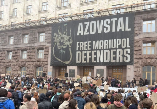 Protest w Kijowie. Mieszkańcy żądają dymisji mera Kliczki