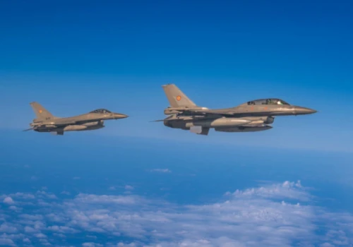 F-16 w akcji. Rumunii zestrzelili dwa drony