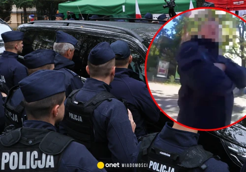 Interwencja policji w pobliżu TK, są zarzuty dla Piotra W. 
