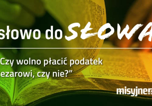 słowo do Słowa, 18 października 2026