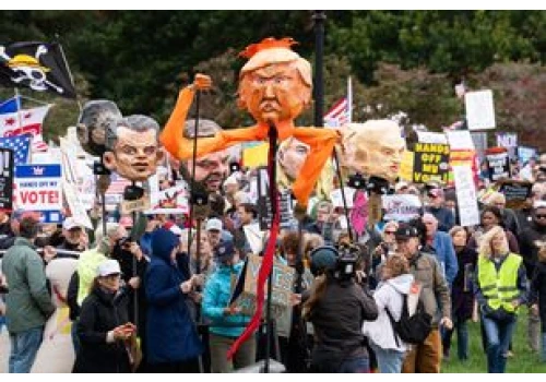 Masowe protesty w USA. Amerykanie wyszli na ulice przeciw Trumpowi