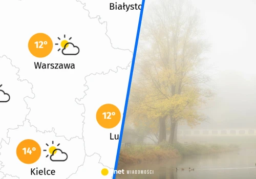 Antycyklon Gerard zbliża się do Polski. W tych regionach pogoda będzie dziś najlepsza