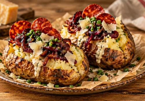 Ziemniaki jak z ogniska w wersji restauracyjnej. Przepis Mateusza Gesslera
