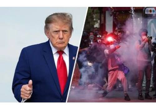 Działo się w nocy. Trump tłumaczy wstrzymanie sankcji na Rosję, wstrząsające obrazki z Francji
