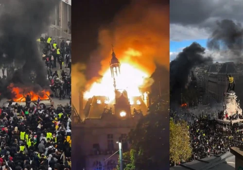 Francja: dalej trwają masowe protesty, zatrzymano ponad 1200 osób