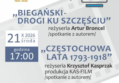 Historia Częstochowy na filmowym ekranie. Dwa wyjątkowe dokumenty i spotkanie z twórcami