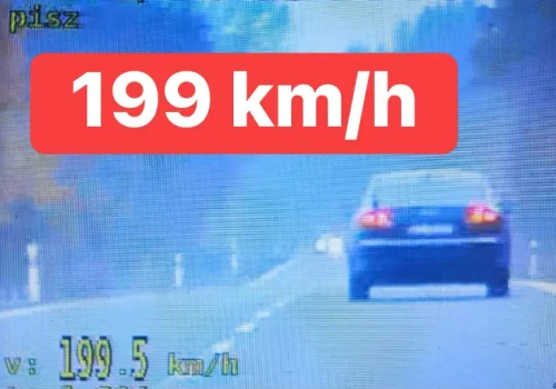 Ograniczenie do 90 km/h to dla nich za mało. Rekordzista z Łomży jechał 199 km/h