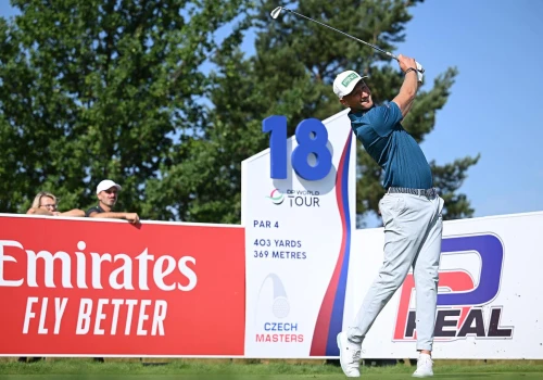 Golf: Trzecie miejsce Adriana Meronka w turnieju DP World Tour India Championship
