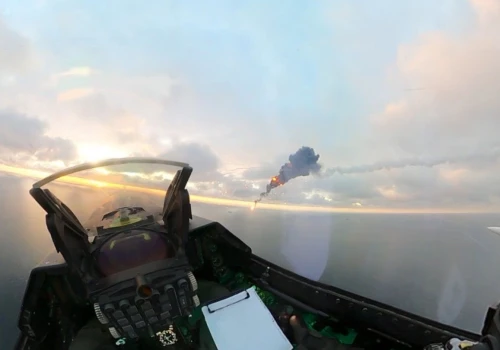 F-16 zestrzeliły rosyjskie drony. Rumunia pokazała zdjęcia z akcji