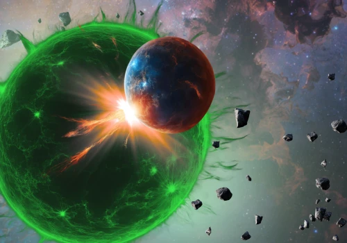 Astronomowie odkryli pierwszą zieloną gwiazdę